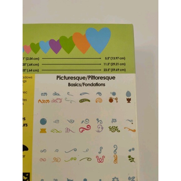 Cricut Picturesque Shapes Cartridge Provo Craft 2009 - Picture 14 of 16